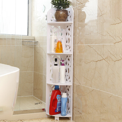 

Bingyou European Water Cube Corner Bathroom Rack Bathroom Corner Stand Floor Toilet Tripod Waterproof Washing Table Storage Stand 383121cm