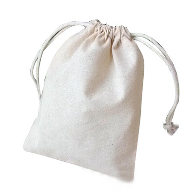 

UpperX Drawstring Lock Cotton Storage Bag Pouch Laundry Craft Tidy Stuff Toys 1521cm