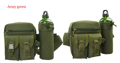 

Camouflage bag outdoor tactical pocket tactical mobile phone bag sports bottle purse multifunction Pocket Camping hiking Sports pa