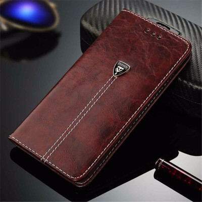 

Men Luxury Flip Leather Wallet Phone Case For iPhone 7 5 5s SE 6 8 Plus X