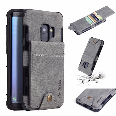 

SHS Phone Case For Huawei Y3 2017P9 Lite Mini Fashion Linen Clasp Card slot Multifunctional Wallet Full Cover