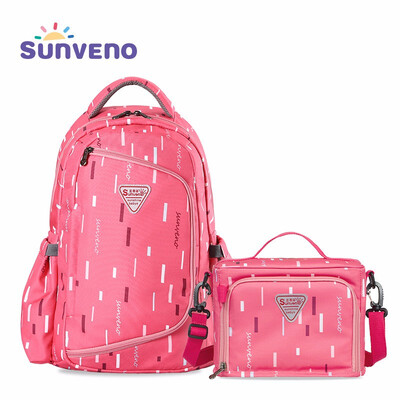 

Sunveno High-Capacity Fashion Women Backpack Waterproof Zipper Bag for Student School Bag Laptop Backpacks