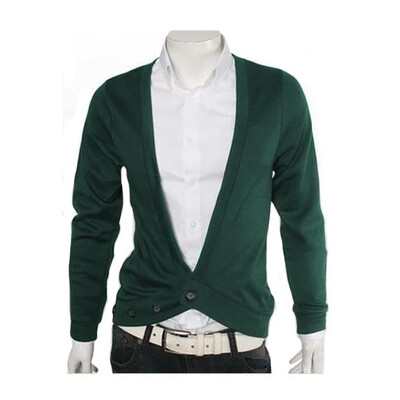 

Zogaa New Men's Cardigans Fashion Slim 1 buttons