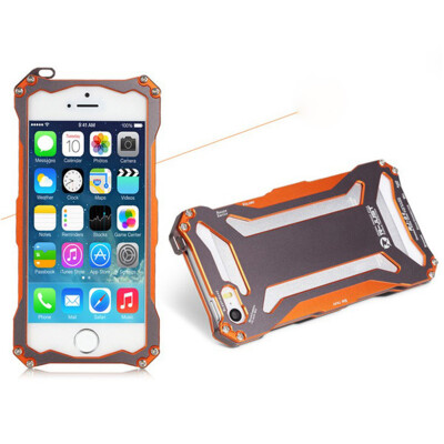 

R-JUST Aluminum Metal Shockproof Frame Armor Case Cover For iPhone 6 6S Plus 4.7 5.5 inch