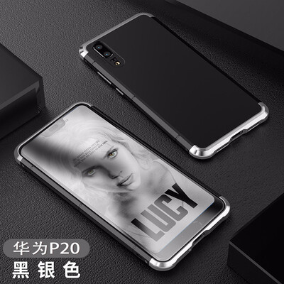 

Goowiiz Phone Case For Huawei P20P20 Pro Luxury 3 in1 Metal PC Hard Hybrid Slim Back Case Full Protection