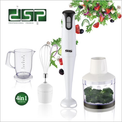 

DSP KM1003In 1 Blender Food Mixer Processors Whisk Food Set Stainless Steel 200W Electric 2 Speed Control 220-240V