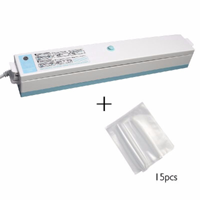 

Automatic Household Food Vacuum Sealer Packaging Machine Including 15pcs Freshness Protection Bags