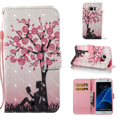 

Cover For iPhone 8 8 Plus 7 7 Plus 6 6S Plus X Samsung S8 S8 Plus S7 S7 Eedg Flip Leather Wallet Slots Stand Phone Case