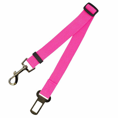 

Cntomlv Adjustable Car Dog Car Safety Belt Nylon Pets Puppy Seat Lead Leash Harness Vehicle Seatbelt 1pcs