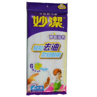 

Miao Jie clean to the oil wipes 2 pieces installed