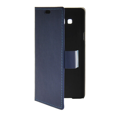 

MOONCASE Slim Leather Side Flip Wallet Card Slot Pouch with Kickstand Shell Back чехол для Samsung Galaxy A7 Blue