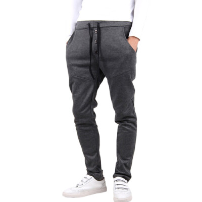 

CT&HF Men Fashion Contracted Printed Pants Korea Thick Cotton Pure Color Trousers Hot Selling Sports Leisure Trousers