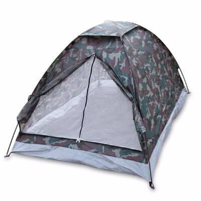 

TOMSHOO Camping Tent for 2 Person Single Layer Outdoor Portable Camouflage