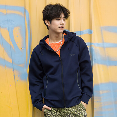 

Pathfinder TOREAD sweater autumn&winter outdoor men&women air layer jacket casual hooded cardigan sweater TAUF91767 Tibetan blue male