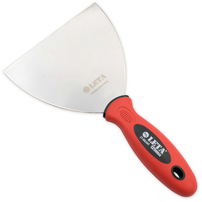 

LeTA LETA putty knife 125mm stainless steel blade large iron plate cleaning scraper plaster putty knife LT-HA365