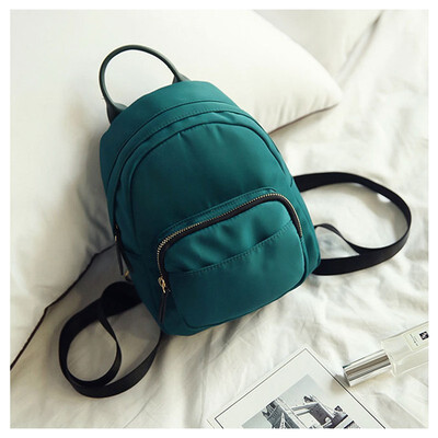 

SMOOZA Teenage Girls Backpack Boys Solid Zipper School Bag Fashion Camouflage Shoulder Bag Female Travel Backpack For Teenagers