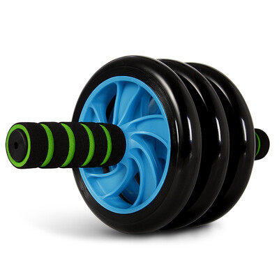 

Ai Mei Shi AiMeiShi three-wheeled abdominal wheel exercise abdominal muscle wheel roller belly wheel fitness wheel male mute abdominal home fitness equipment