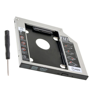 

SATA 2nd Hard Drive SSD HDD Caddy for HP Pavilion 17 15 14 Pavilion dm4-1000 dm4-2000 dm4-3000 replace GU70N dvd 95mm