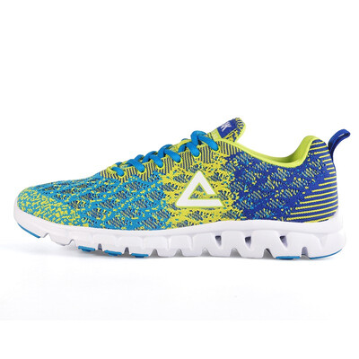 

Peak PEAK fashion sports shoes male running shoes DH610327 port blue fluorescent yellow 41 yards