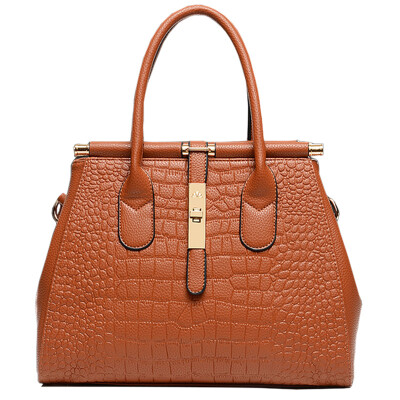 

D.jiani ™ European and American fashion wild crocodile pattern shoulder portable handbags