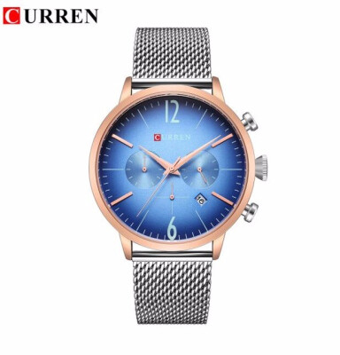 

CURREN Luxury Brand Men Sport Watches Mens Digital Quartz Clock Stainless Steel Waterproof Wrist Watch relogio masculino 8313