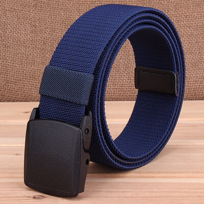 

Men&39s Casual Canvas Nylon Braided Belt Belt Elastic Belt All-match Youth