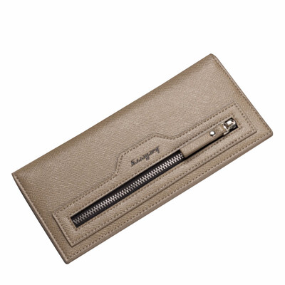 

Men Wallet Long Zipper Thin Multi Card Holders Leisure Handbag