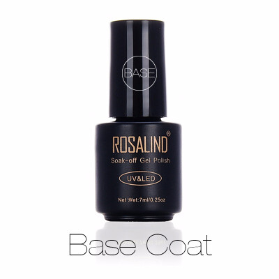 

ROSALIND Gel 1S Black Bottle 7ML Candy Bling D01-24 Gel Nail Polish Semi Permanent Nail Art UV LED Soak-Off Gel Varnish Manicure