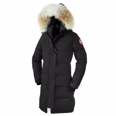 

2018 Women Fashion Overcoat Goose Shelburne Parka Winter Coat Goose Down Feather Jacket Coyote Fur Collar for Lady