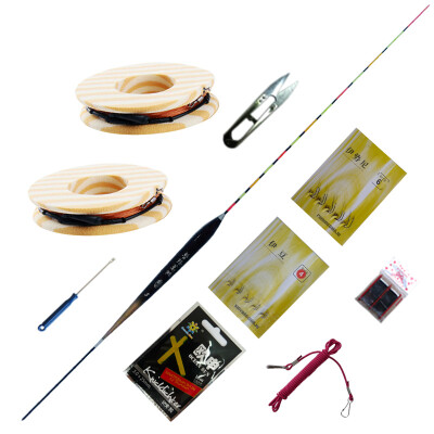 

Hermit YinShi Taiwan fishing rod line group 54 m 63 m drift accessories combination set floating drift line group set of accessories