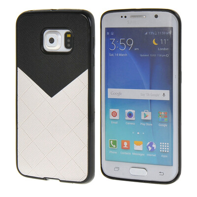 

MOONCASE New Style Flexible Soft Gel TPU Silicone Skin Slim Durable чехол для Cover Samsung Galaxy S6 Edge белый