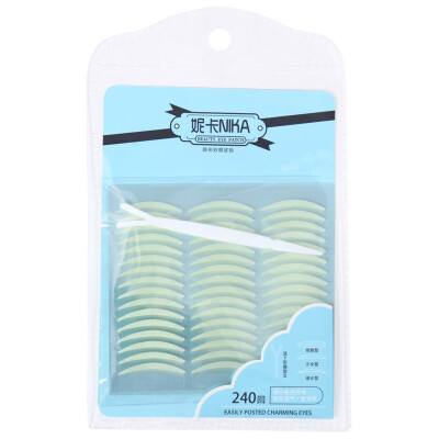 

NIKA invisible double eyelid stickers 240 pairs NK2504M