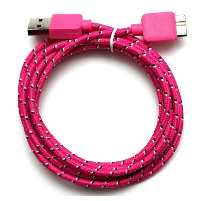 

3Ft 6Ft 10Ft Colorful Braided Micro USB 3.0 Data Sync Charger Cable For Samsung Galaxy S5 Note 3