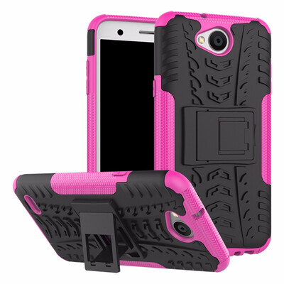 

Goowiiz Phone Case For LG X Power 2K10 powerLV7 Armor Tire Texture Rugged Protection PCTPU Full Protection