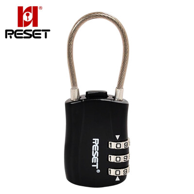 

Reset Nice 3 Digit Dial Combination Code Number Lock Padlock For Luggage Zipper Bag Backpack Handbag Suitcase Drawer Locks 056