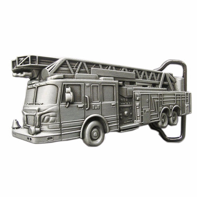 

New Vintage Fire Truck Firefighter Belt Buckle Gurtelschnalle Boucle de ceinture