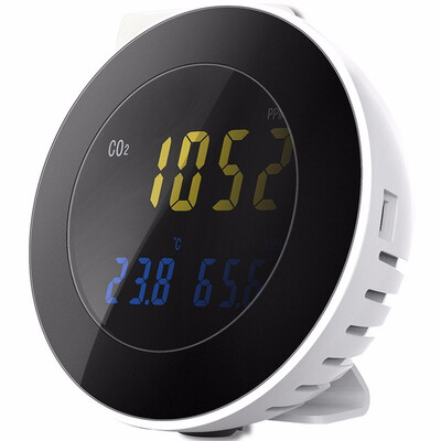 

HT-501 3 in 1 Co2 Meter Temperature Hygrometer Digital Portable Gas Leak Detector Analyzer co2 Monitor Tester