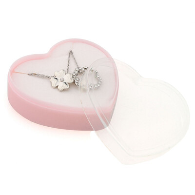 

Short Chain Rhinestone Wedding Necklace Lovers Valentine Leaves Clover Gift Hot
