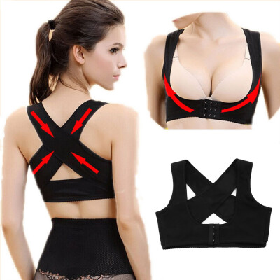 

Women Adjustable Shoulder Back Posture Corrector Chest Brace Support Belt Vest