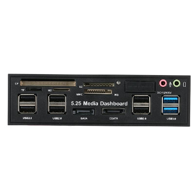 

Multi-Function USB 30 Hub eSATA SATA Port Internal Card Reader