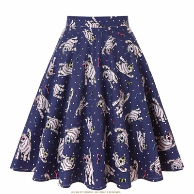 

Design Floral Skirt Women High Waist Plus Size Summer Skirts