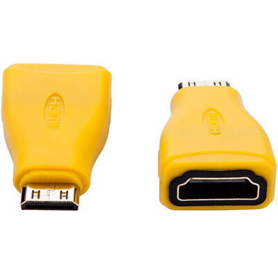 

Jinghua (JH) 0722 HDMI to Mini HDMI HD адаптер для наушников разъем HDMI удлинитель для проектора монитора компьютера и другого адаптера