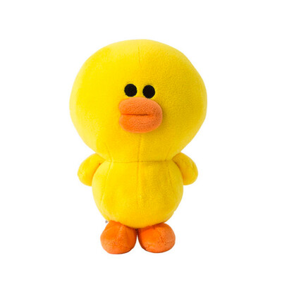 

LINE FRIENDS Sally Plush Doll 18cm Anime Plush Doll Soft Cute Doll Toy