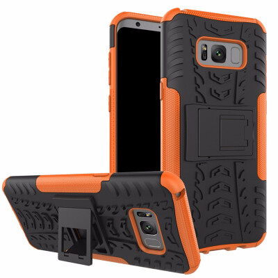 

Goowiiz Phone Case For Samsung Galaxy S8S8 Plus Armor Tire Texture Rugged Protection PCTPU Silicone