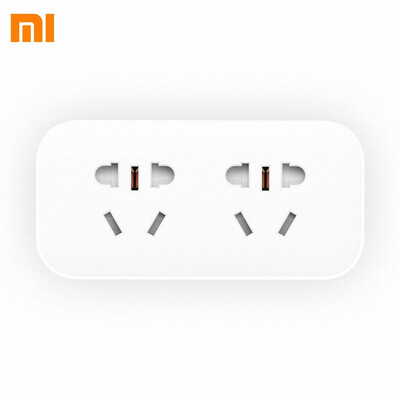 

Original Xiaomi Mijia Power Strip 2 Sockets Converter Portable Plug Travel Adapter for Home Office 5V 21A Multifunction Socket