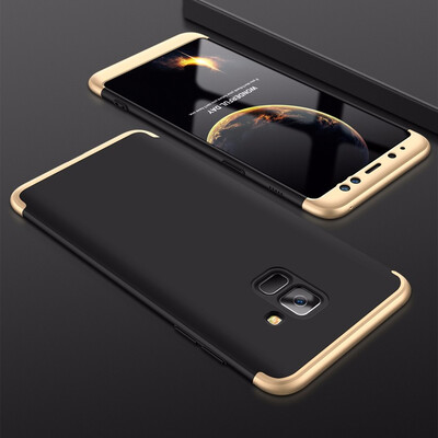 

Goowiiz Phone Case For Samsung Galaxy A8 2018A8 Plus 2018Note 8 Fashion Color collision 360 Degree Coverage PC