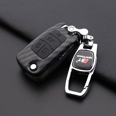 

Huashi Chevrolet Key Bag Cruze Mai Rui Bao Kewozi Sail 3 Car Key Case Car Accessories Chevrolet Refit C-Fold Four Buttons - All Black