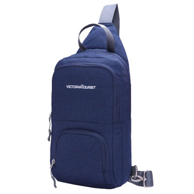 

【Jingdong Supermarket】 Victoria Traveler VICTORIATOURIST chest bag waist bag outdoor Messenger bag men and women leisure package V5008 black