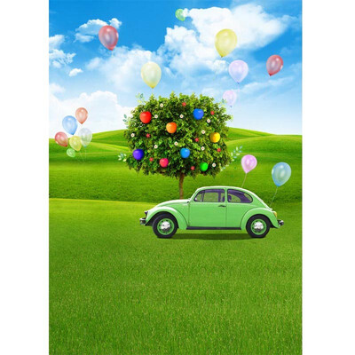 

Green Land Photo Backdrop 57FT Vinyl Fabric Cloth Digital Printing Photo Background s-768