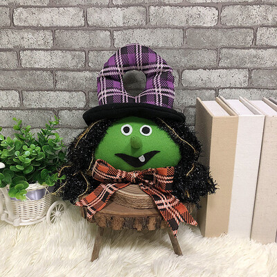 

Halloween Door Hanging Ornaments Children Toys Pumpkin Witch Ghost Doll Hangings For Halloween Party Home Decoration